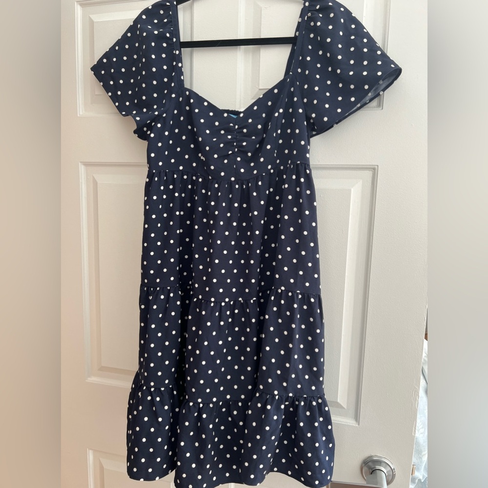 Draper James Polka Dot babydoll dress